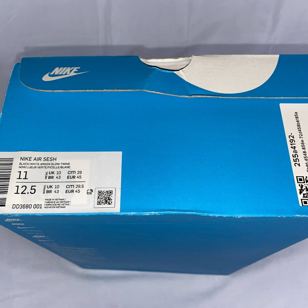 Nike Air Sesh Black White Size 11 Brand New DD3680-001 - Picture 12 of 16